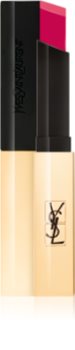 Yves Saint Laurent Rouge Pur Couture The Slim dünner, mattierender Lippenstift mit Ledereffekt