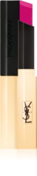 Yves Saint Laurent Rouge Pur Couture The Slim dünner, mattierender Lippenstift mit Ledereffekt