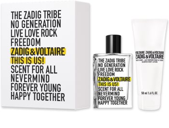 Zadig & Voltaire This Is Us! set cadou I. unisex