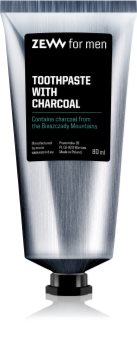 Zew For Men λευκαντική οδοντόκρεμα με ενεργό άνθρακα