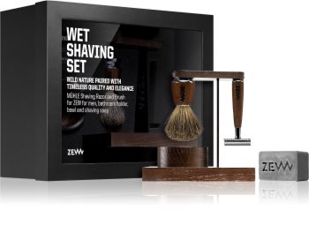 Zew For Men Wet Shaving Set sada na vousy