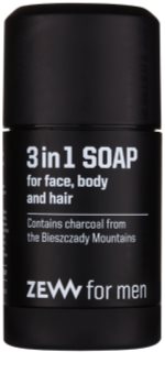Zew For Men Sapun natural pentru fata, corp si par 3 in 1