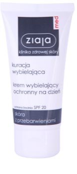 Ziaja Med Whitening Care crema protettiva contro le macchie della pelle SPF 20