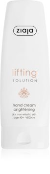 Ziaja Lifting Solution Brightening Hand Cream for Dark Spots Correction