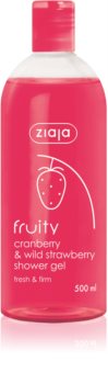 Ziaja Fruity Cranberry & Wild Strawberry hidratáló tusoló gél