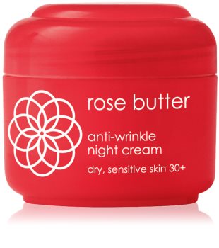 Ziaja Rose Butter crema notte antirughe 30+