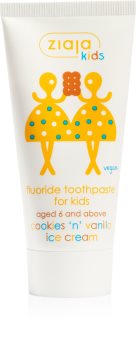 Ziaja Kids Cookies 'n' Vanilla Ice Cream Tandpasta voor Kinderen