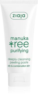 Ziaja Manuka Tree Purifying čisticí peelingová pasta pro normální až mastnou pleť