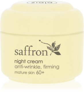 Ziaja Saffron crema notte rassodante antirughe 60+