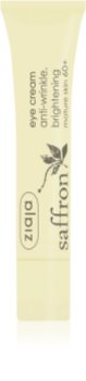 Ziaja Saffron creme de olhos iluminador antirrugas