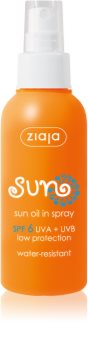 Ziaja Sun huile solaire en spray SPF 6