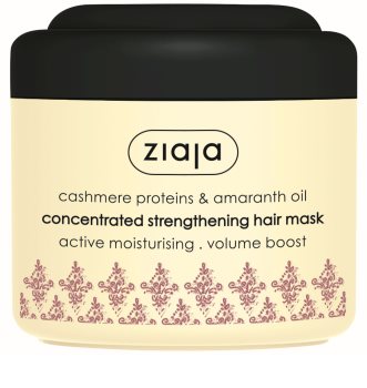 Ziaja Cashmere posilujúca maska pre suché, namáhané vlasy