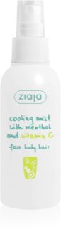 Ziaja Cooling Mist solução refrescante com efeito frio para rosto, corpo e cabelo