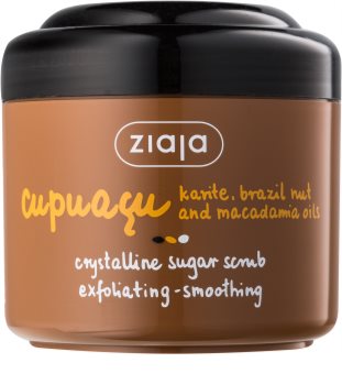 Ziaja Cupuacu scrub ai cristalli di zucchero