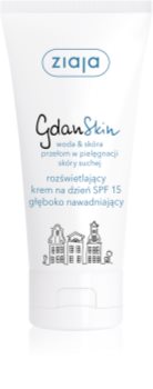 Ziaja Gdan Skin роз'яснюючий крем SPF 15