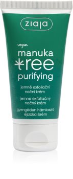 Ziaja Manuka Tree Purifying exfoliačný nočný krém pre mastnú a zmiešanú pleť