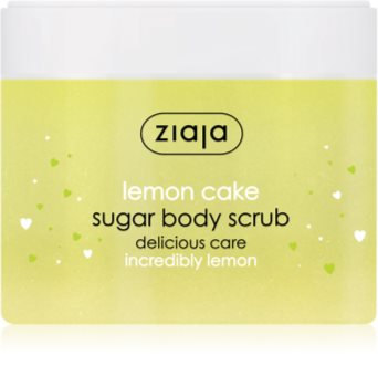 Ziaja Lemon Cake bőrpuhító cukros peeling