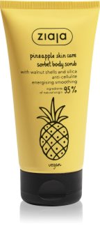 Ziaja Pineapple нежен сорбет за тяло с пилинг ефект