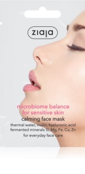 Ziaja Microbiome Balance upokojujúca pleťová maska