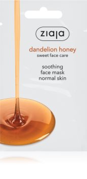 Ziaja Dandelion Honey подхранваща маска с мед