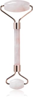 Zoë Ayla Luxurious Rose Quartz Roller Massagerolle für das Gesicht