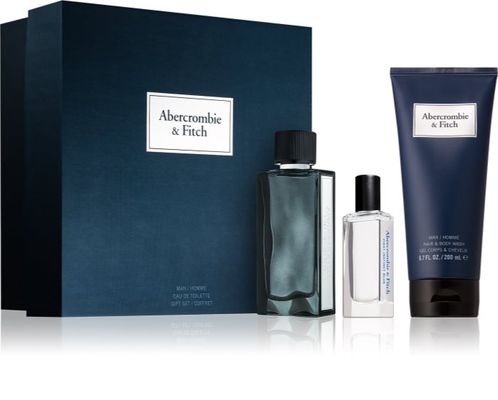 Abercrombie Fitch First Instinct Blue Gift Set M For Men Notino ie