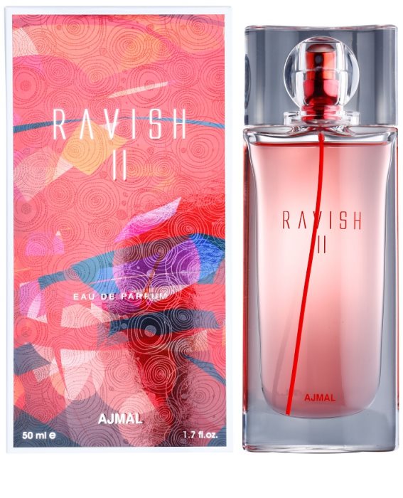 Ajmal Ravish II Eau De Parfum Damenduft – 50 Ml – Feminin & Sexy Mit Sandelholz, Moschus & Blumigen Noten