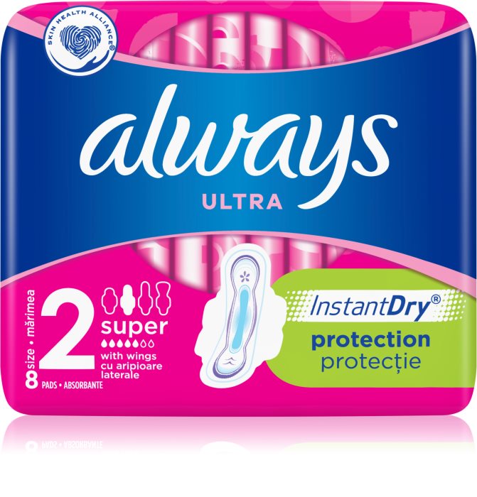 Always Ultra Super serviettes hygiéniques notino.fr