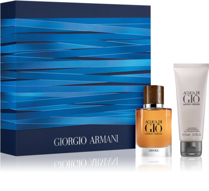 Armani Acqua di Giò Absolu Gift Set for Men | notino.co.uk