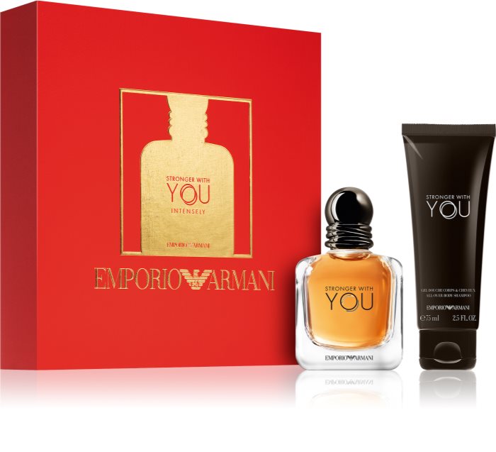 Armani Emporio Stronger With You Intensely Gift Set for Men | notino.ie