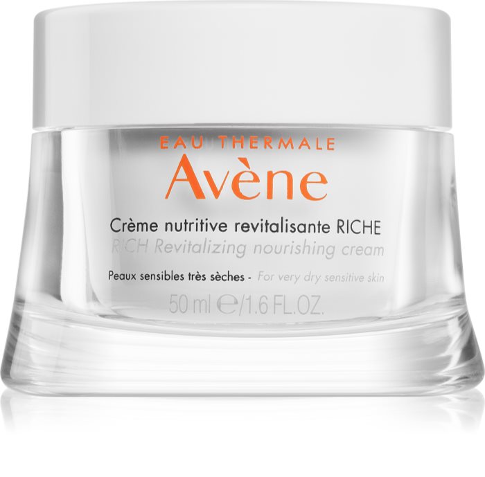 Avène Skin Care Rich Nourishing Cream for Very Dry and Sensitive Skin