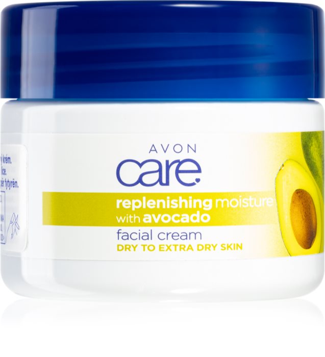 Crème Hydratante AVON CARE à L'huile D'avocat - 400 Ml - Visage, Corps Et Mains - Neuf - Hypoallergénique