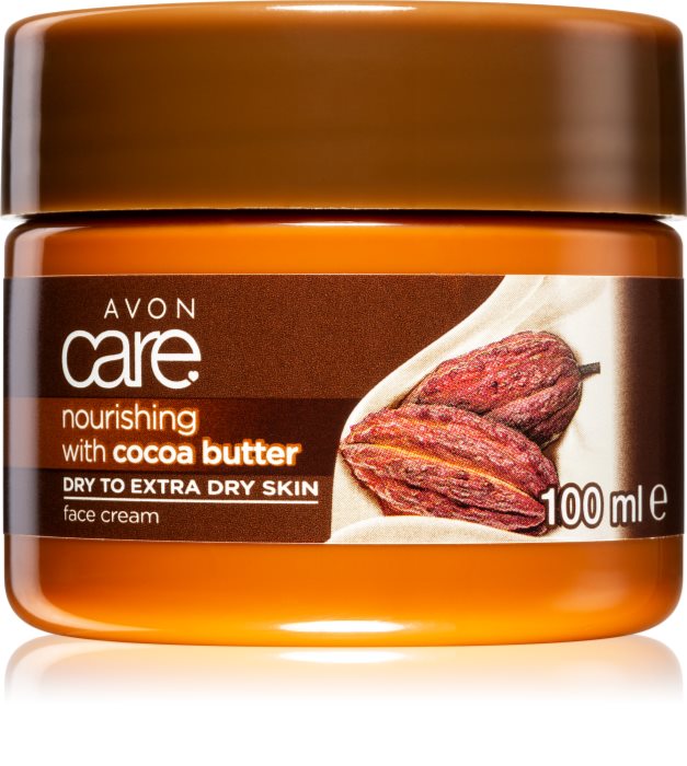 Crème Visage Nourrissante Avon Care à L'Huile De Noix De Coco - 100 Ml - Neuf