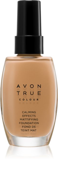 Avon true colour calming effects mattifying foundation что это