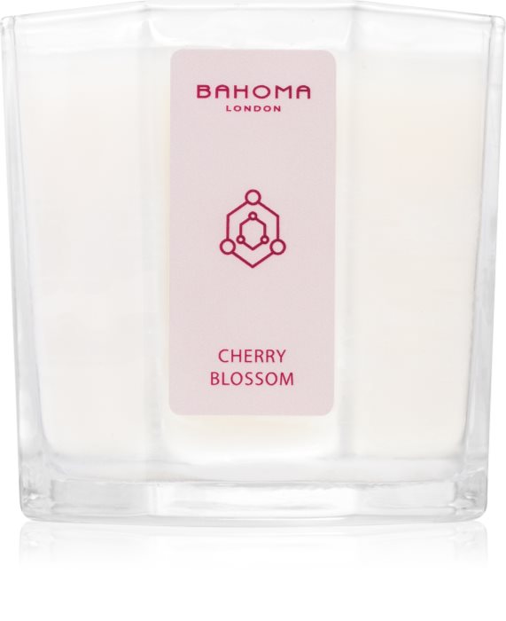 Bahoma London Cherry Blossom Collection scented candle notino.co.uk
