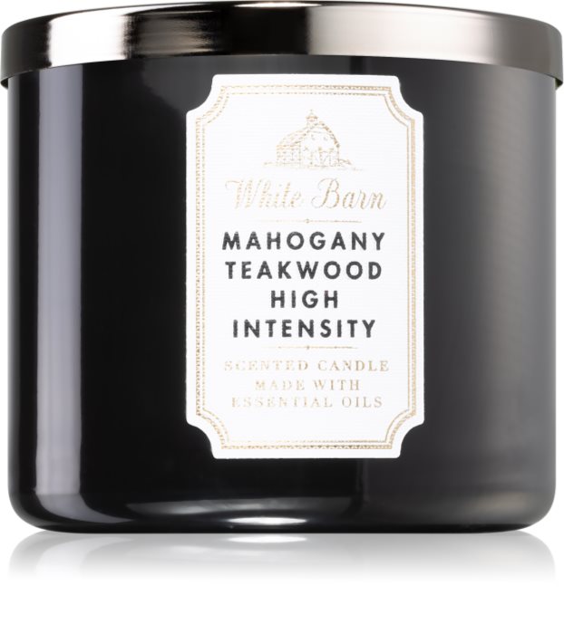 Bath & Body Works Mahogany Teakwood High Intensity scented candle