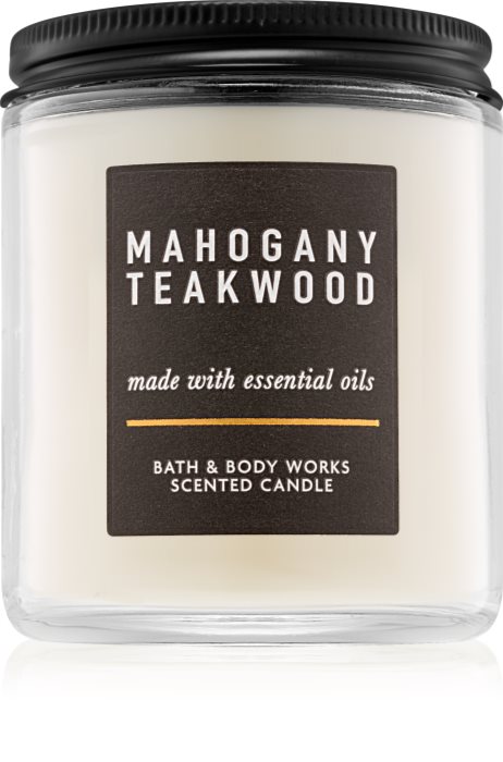 Bath & Body Works Mahogany Teakwood scented candle | notino.ie