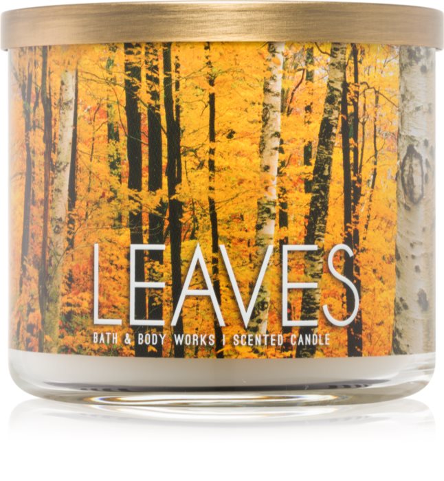 Bath & Body Works Leaves vela perfumada notino.pt