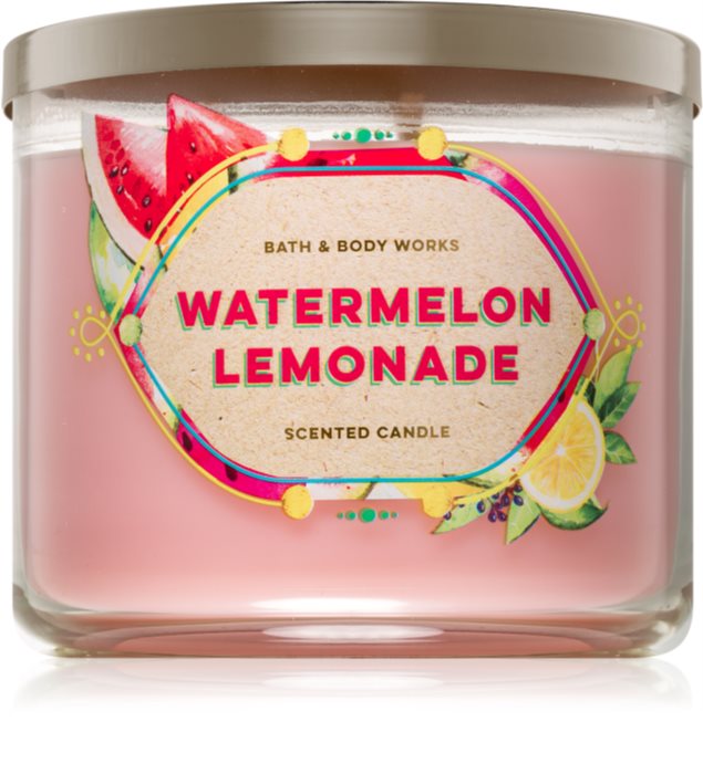 Bath And Body Works Watermelon Lemonade Scented Candle Uk