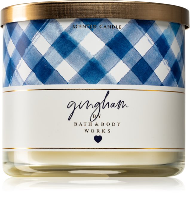 Bath & Body Works Gingham scented candle notino.co.uk
