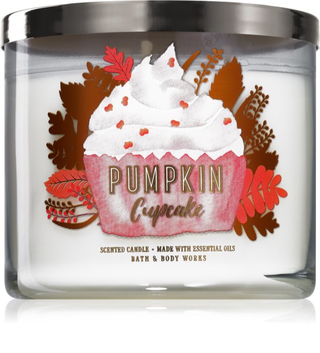 Bath & Body Works Pumpkin Cupcake scented candle notino.co.uk