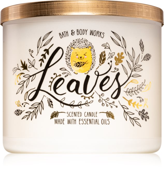 Bath & Body Works Leaves scented candle II. notino.co.uk