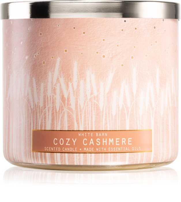 Bath & Body Works Cozy Cashmere scented candle notino.co.uk