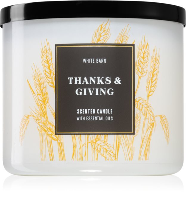 Bath & Body Works Thanks & Giving scented candle notino.co.uk