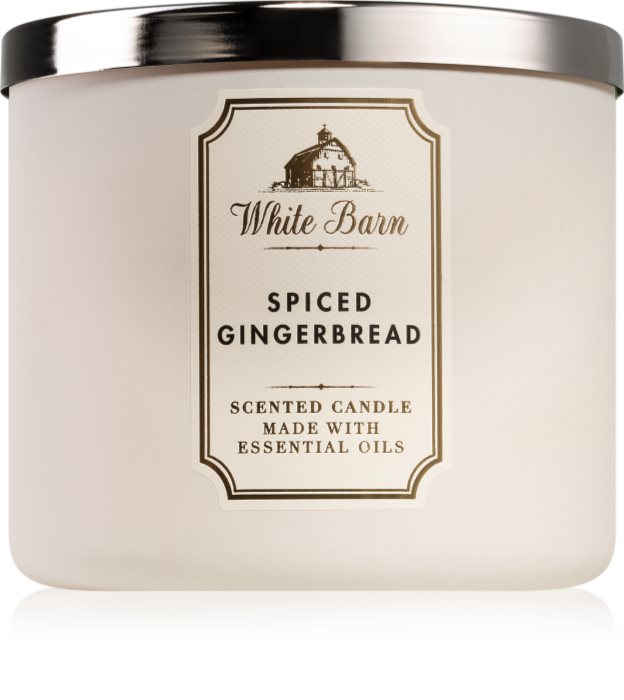 Bath & Body Works Spiced Gingerbread scented candle III notino.ie