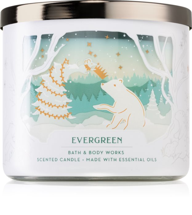 Bath & Body Works Evergreen candela profumata notino.it