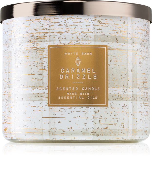 Bath & Body Works Caramel Drizzle scented candle notino.co.uk