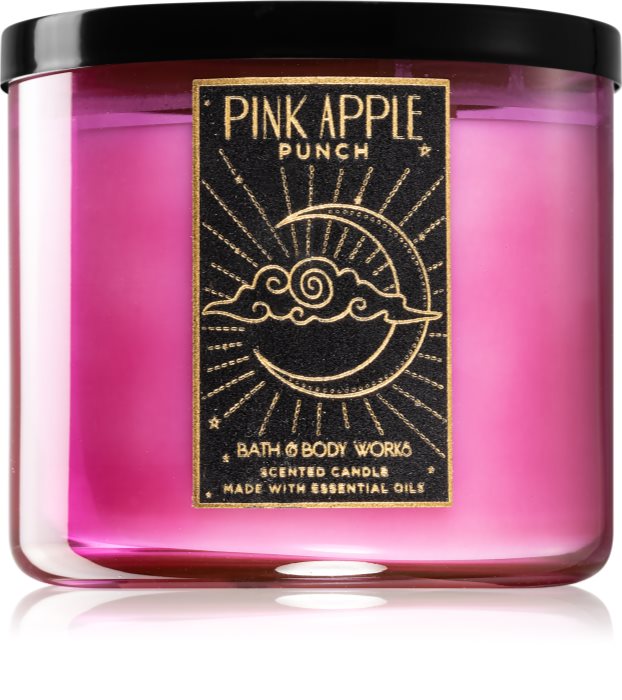 Bath & Body Works Pink Apple Punch bougie parfumée notino.fr