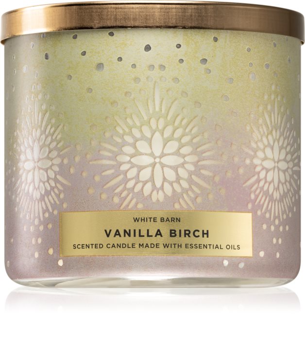 Bath & Body Works Vanilla Birch scented candle notino.co.uk