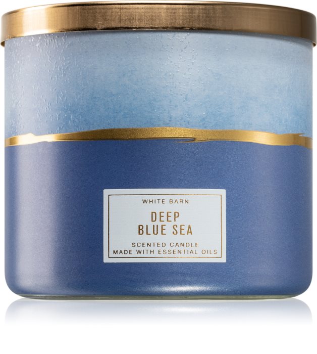 Bath & Body Works Deep Blue Sea ароматическая свеча notino.ru